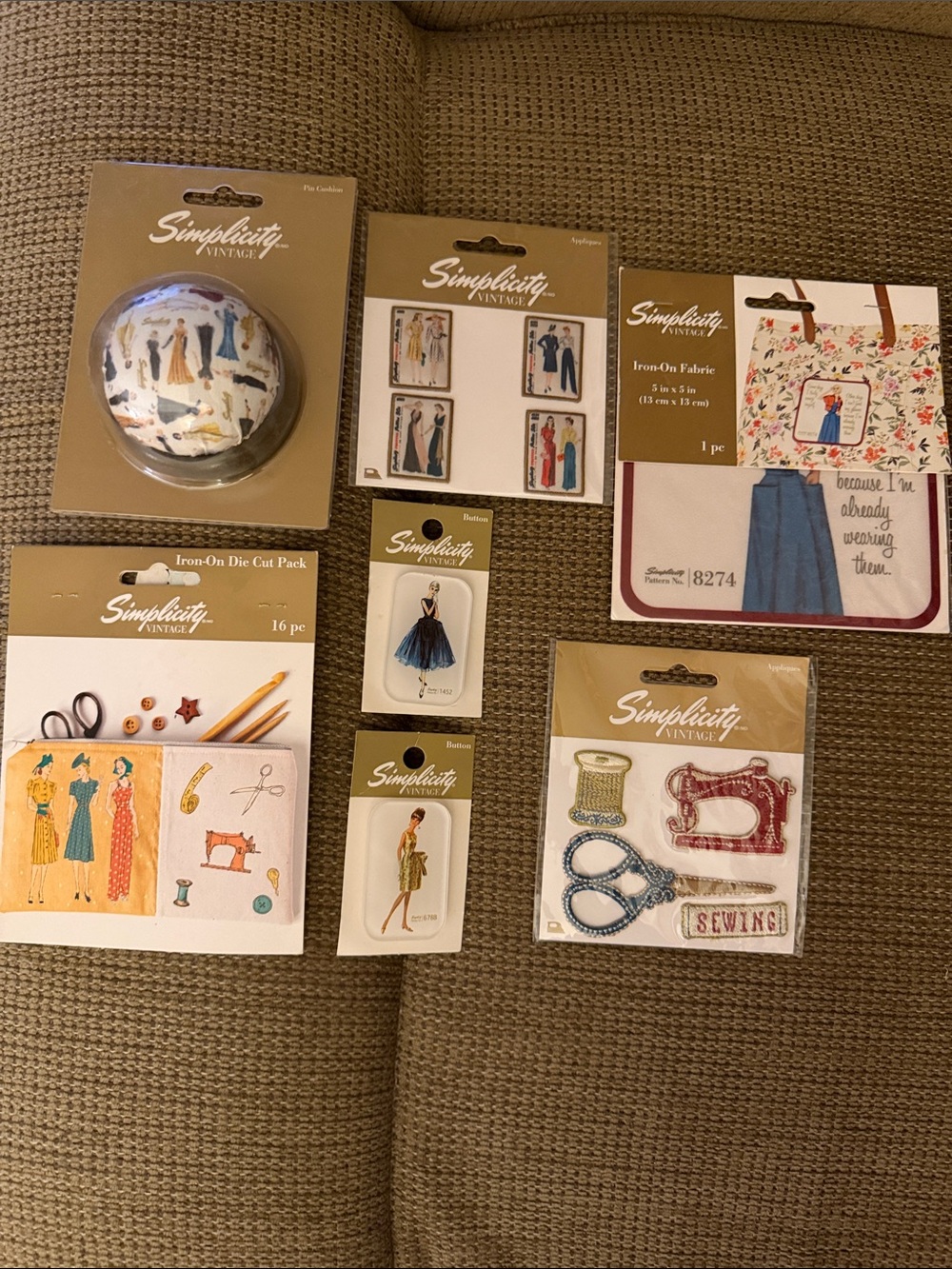Simplicity Vintage Sewing Lot